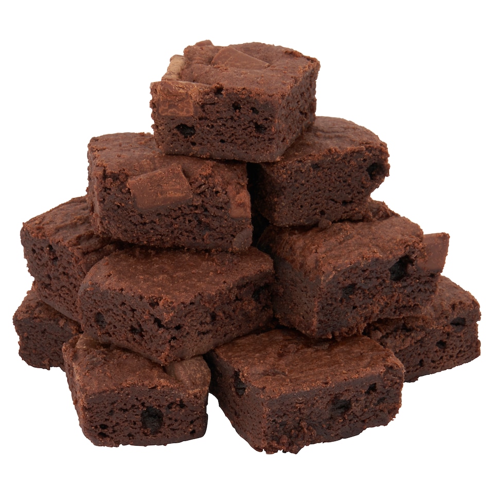 image 1 of Tesco Double Chocolate Brownie Mini Bites 230g