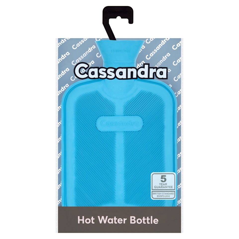 Cassandra Double Rib Hot Water Bottle