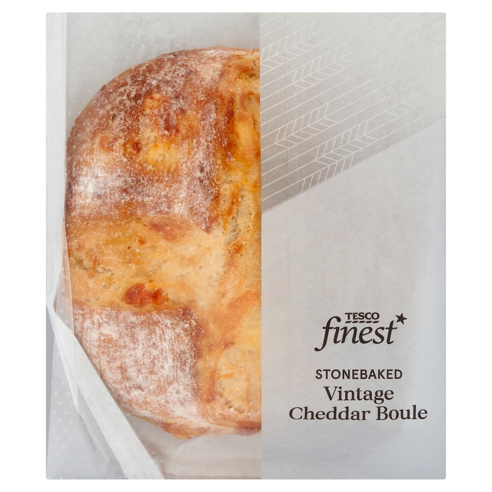 image 1 of Tesco Finest Vintage Cheddar Boule 400G