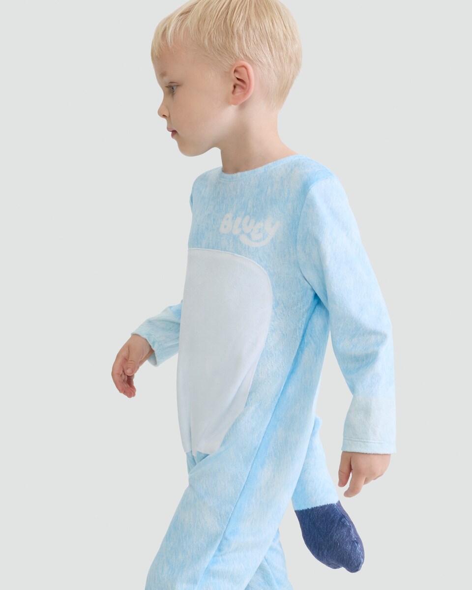 image 1 of Bluey 2-Piece Fancy Dress Costume in Blue