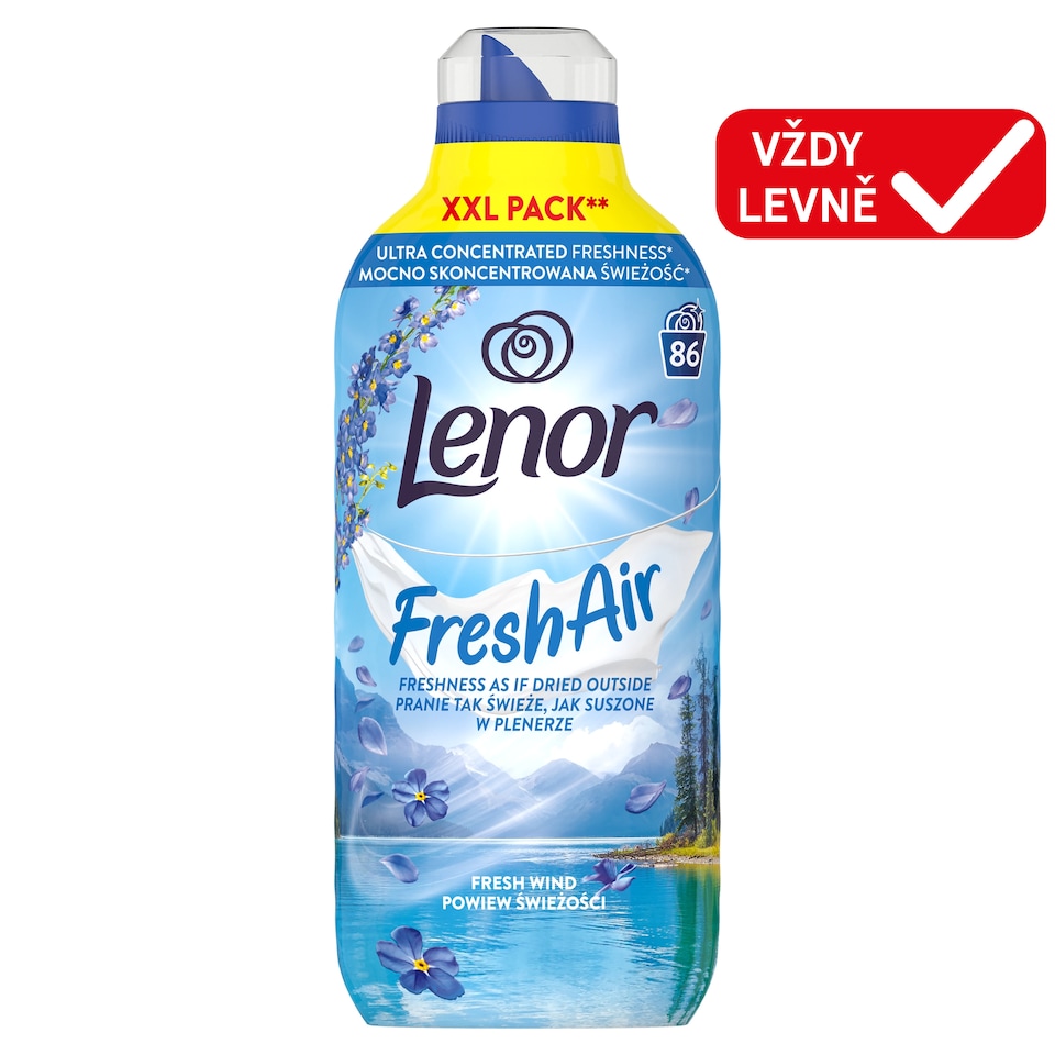 Obrázek 1 pro produkt Lenor Fresh Air Aviváž 86 Praní, Fresh Wind