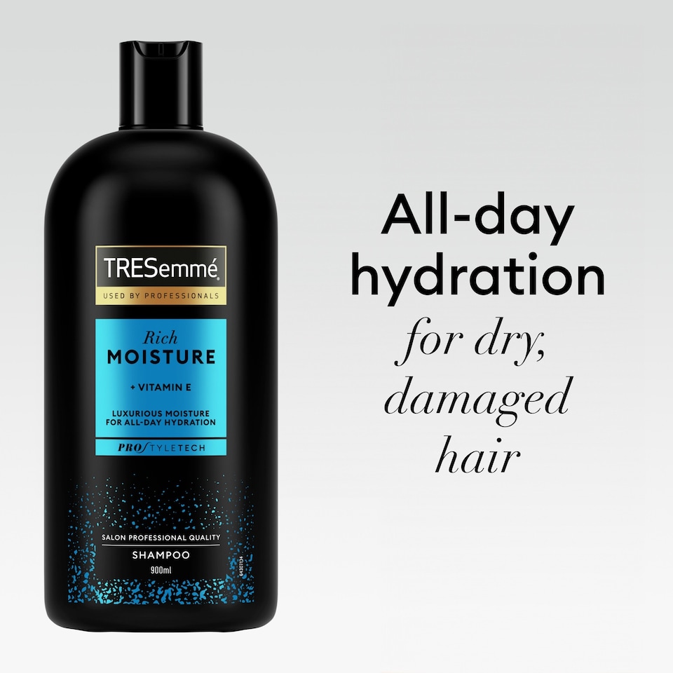 image 1 of TRESemme Moisture Rich Shampoo 900ml