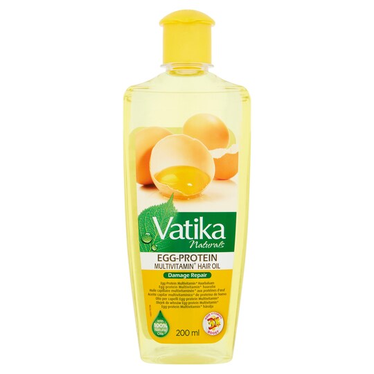 Vatika Egg Protein Enriched Hair Oil 200Ml Tesco Groceries