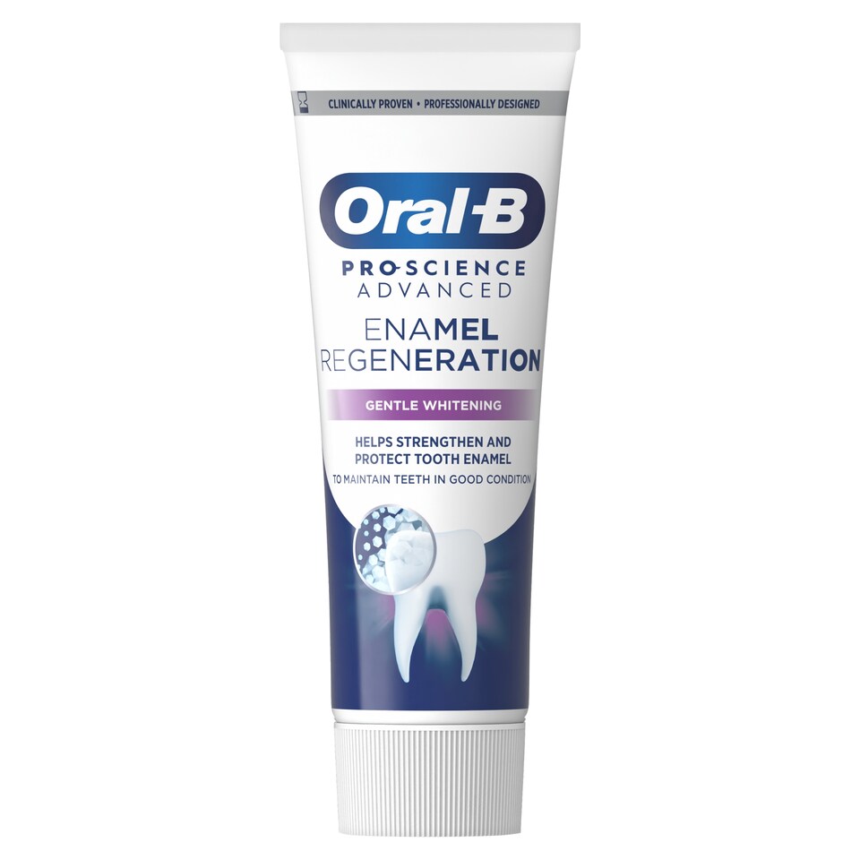 Oral-B Pro-Science Advanced Enamel Regeneration Gentle Whitening Fogkrém 75 ml  1. kép