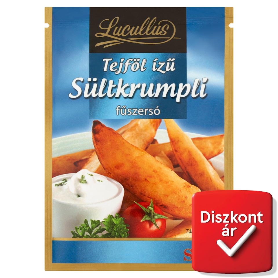 Lucullus tejföl ízű sültkrumpli fűszersó 25 g