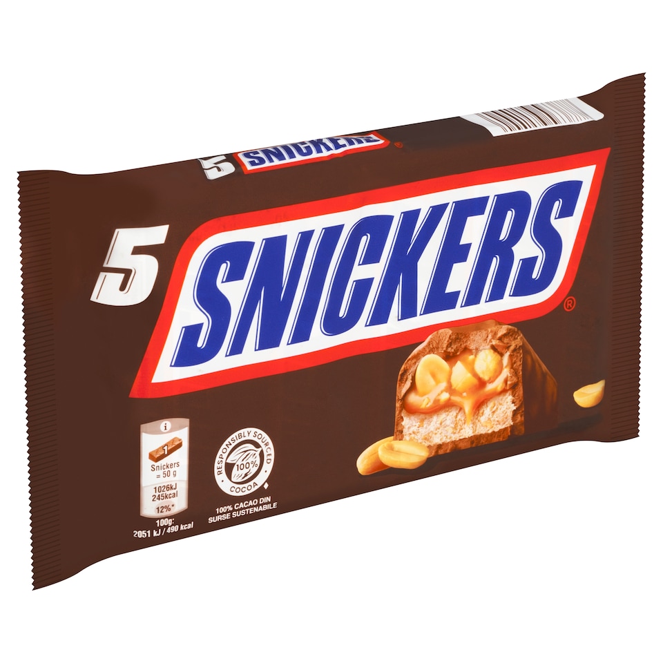 obrázok 1 z Snickers 5 x 50 g (250 g)