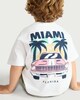 image 3 of F&F Boys Pure Cotton Miami Florida Car Print T-Shirt in White