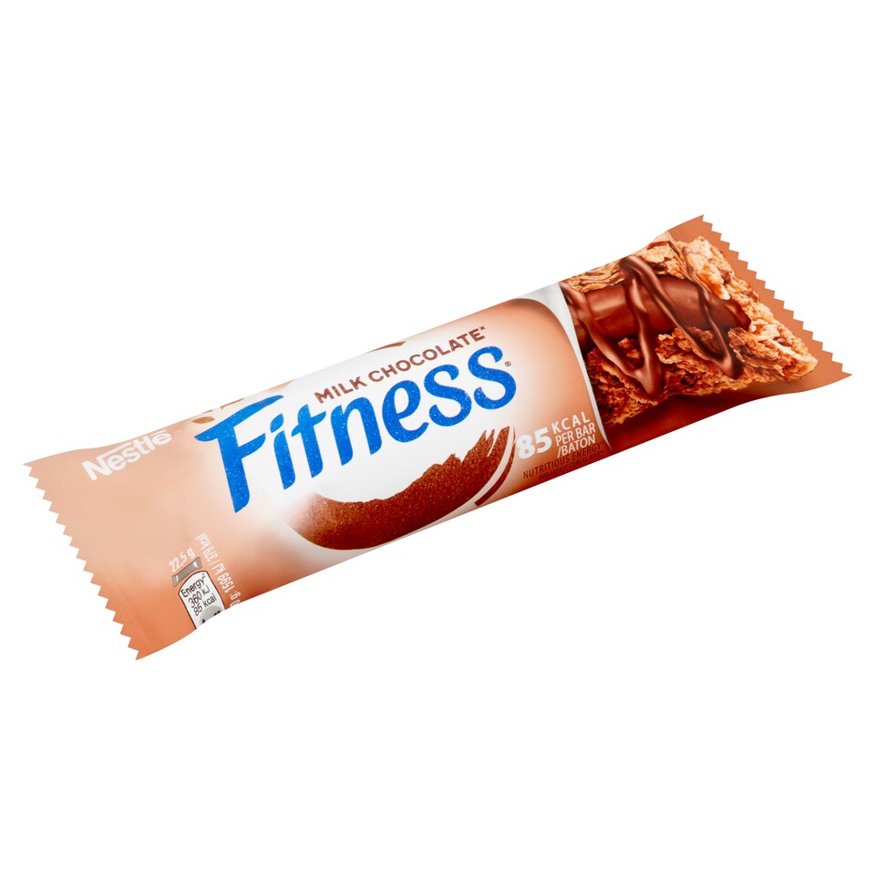 Nestlé Fitness tejcsokoládés gabonapehely-szelet vitaminokkal és ásványi anyagokkal 22,5 g