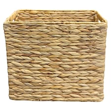 F&F Home Water Hyacinth WC-papír tárolókosár 30 x 15 x 30 cm