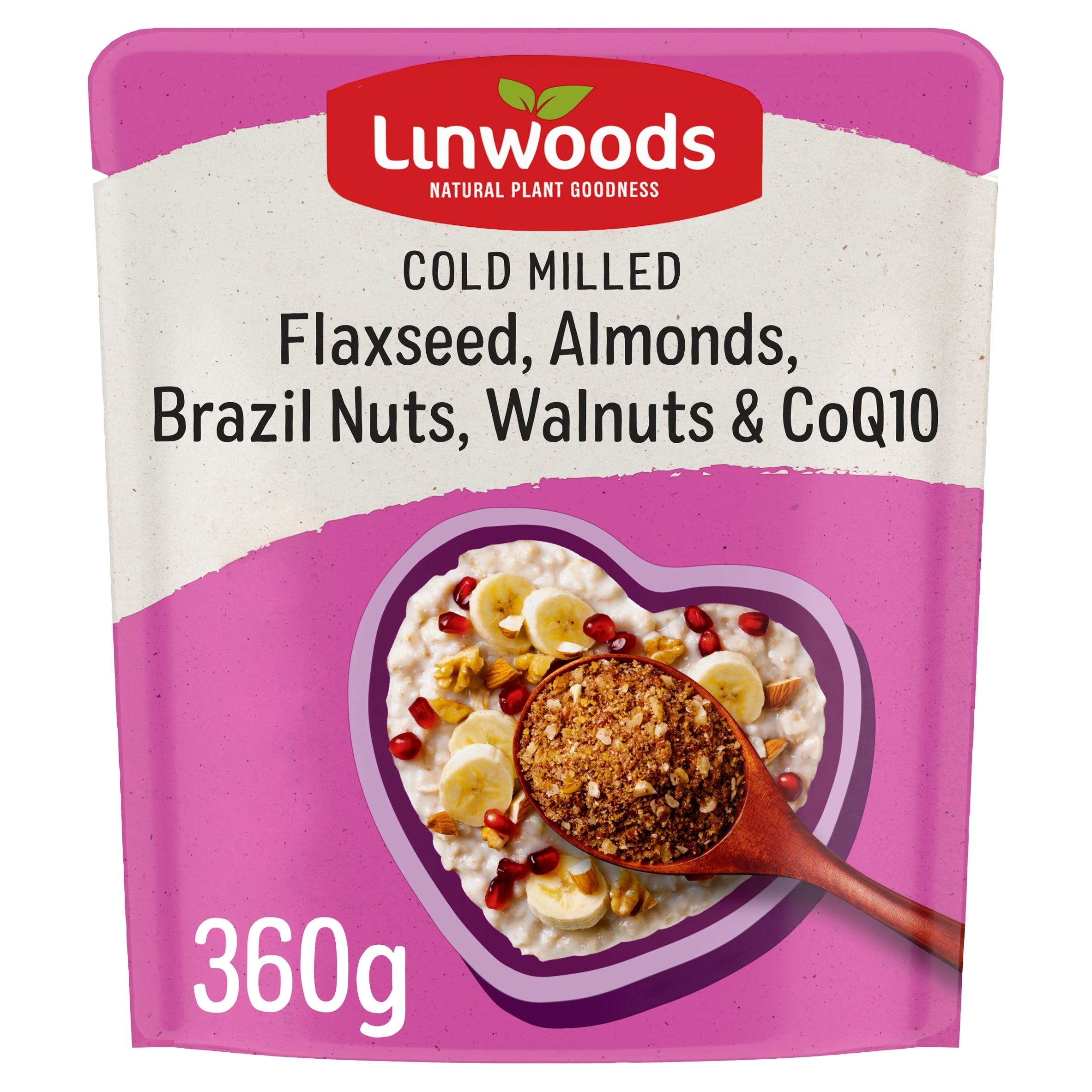 Linwoods Milled Flax, Nuts & Q10 360G