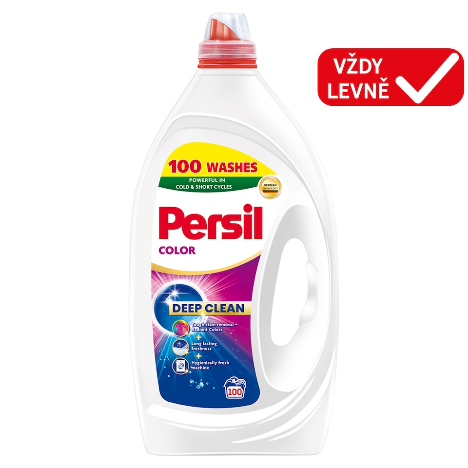 Persil Deep Clean Color Gel přípravek pro praní prádla 100 praní 4,50l