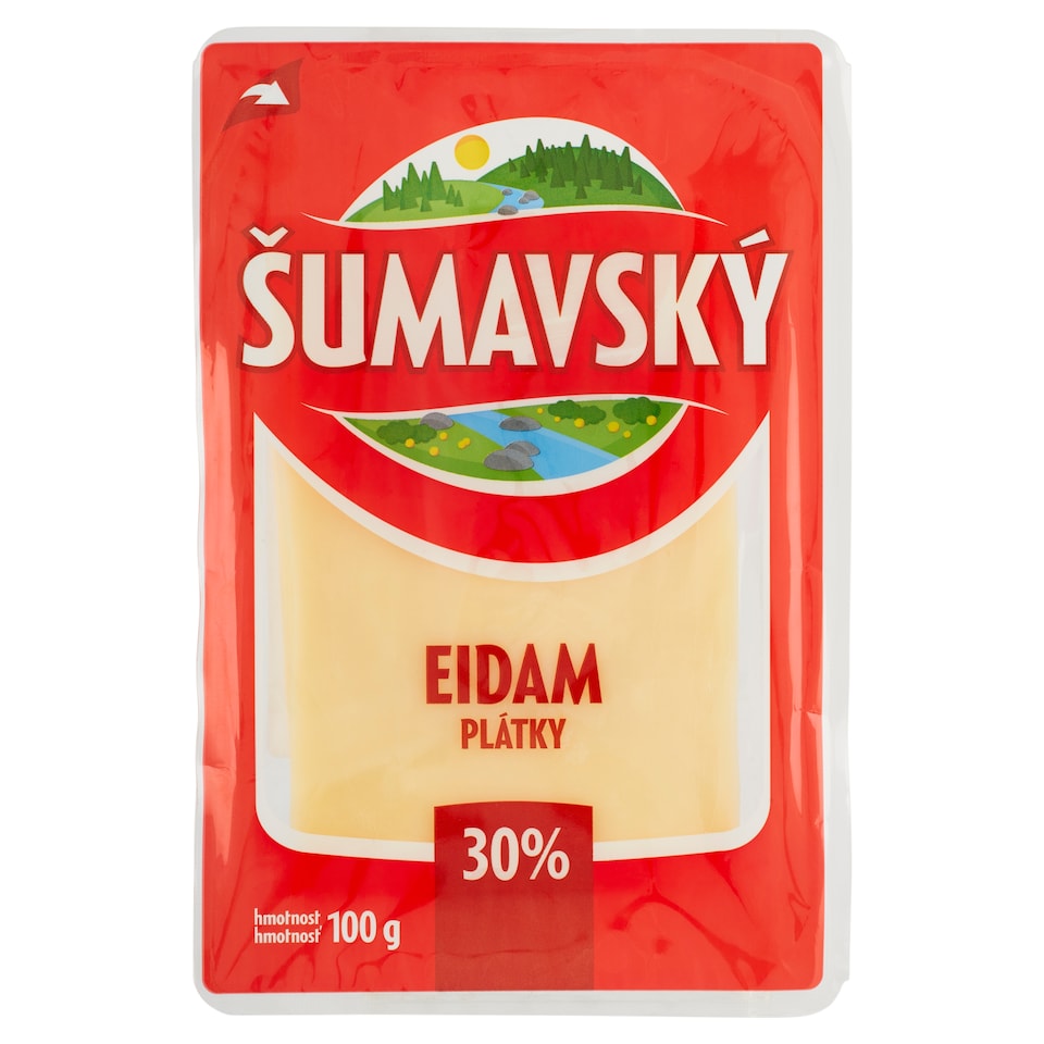image 1 of Šumavský Eidam 30% Slices 100g