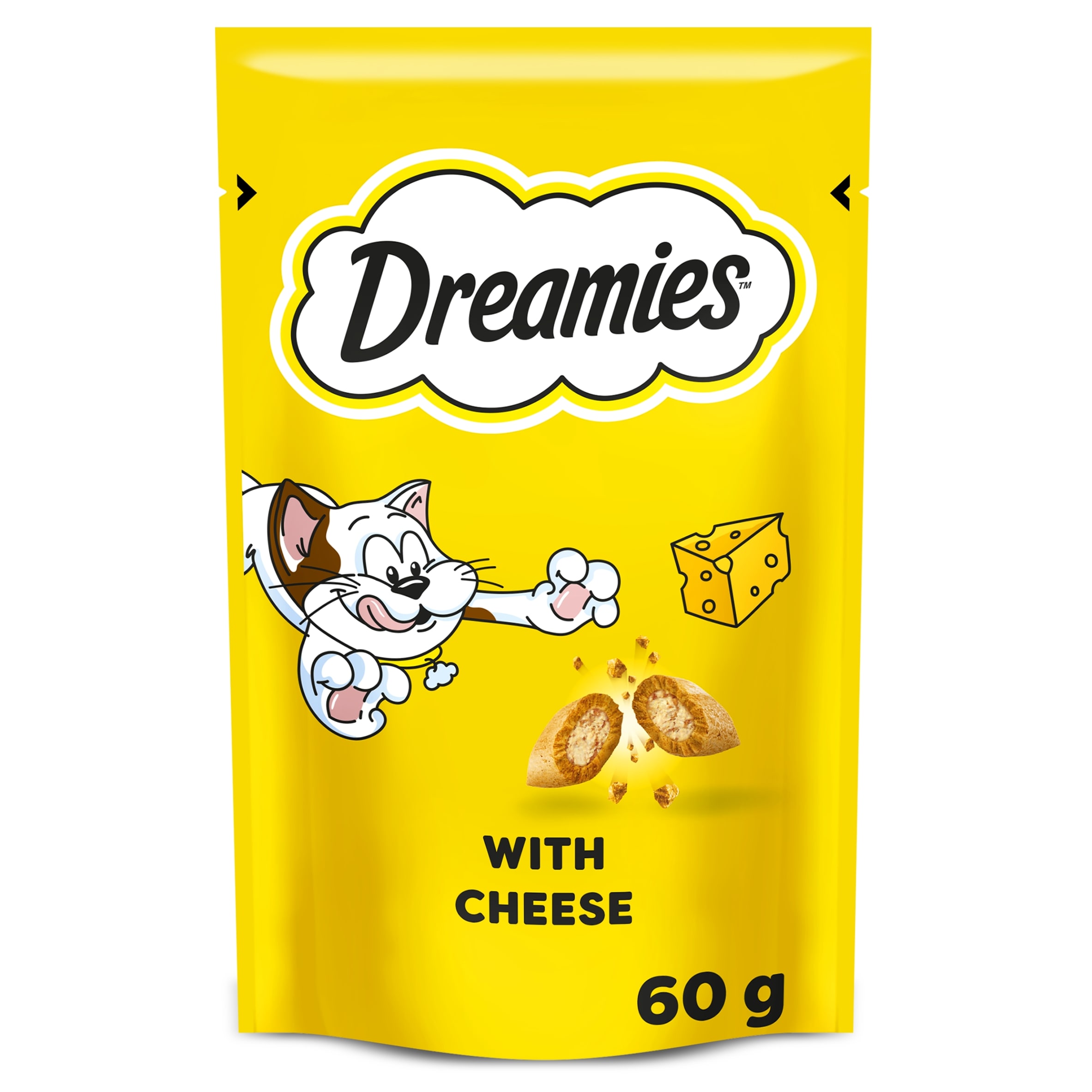 Dreamies Cat Treat Biscuits with Cheese 60g