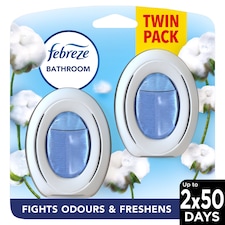 Febreze Bathroom Freshener Cotton Fresh 2X7.5Ml