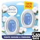 image 1 of Febreze Bathroom Freshener Cotton Fresh 2X7.5Ml