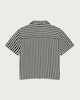 image 4 of F&F Boys Cotton Rich Striped Button-Up Shirt in Multi Black White