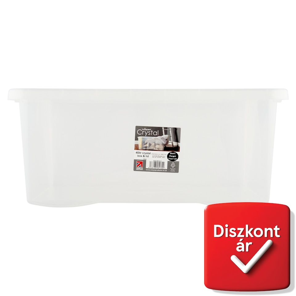 image 1 of Wham Crystal Box & Lid 45 l