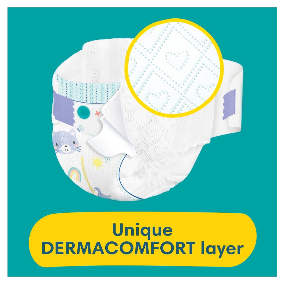 image 1 of Pampers New Baby Size 1 80 Nappies Jumbo+ Pack