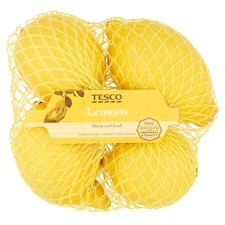 Tesco Lemons 4 Pack