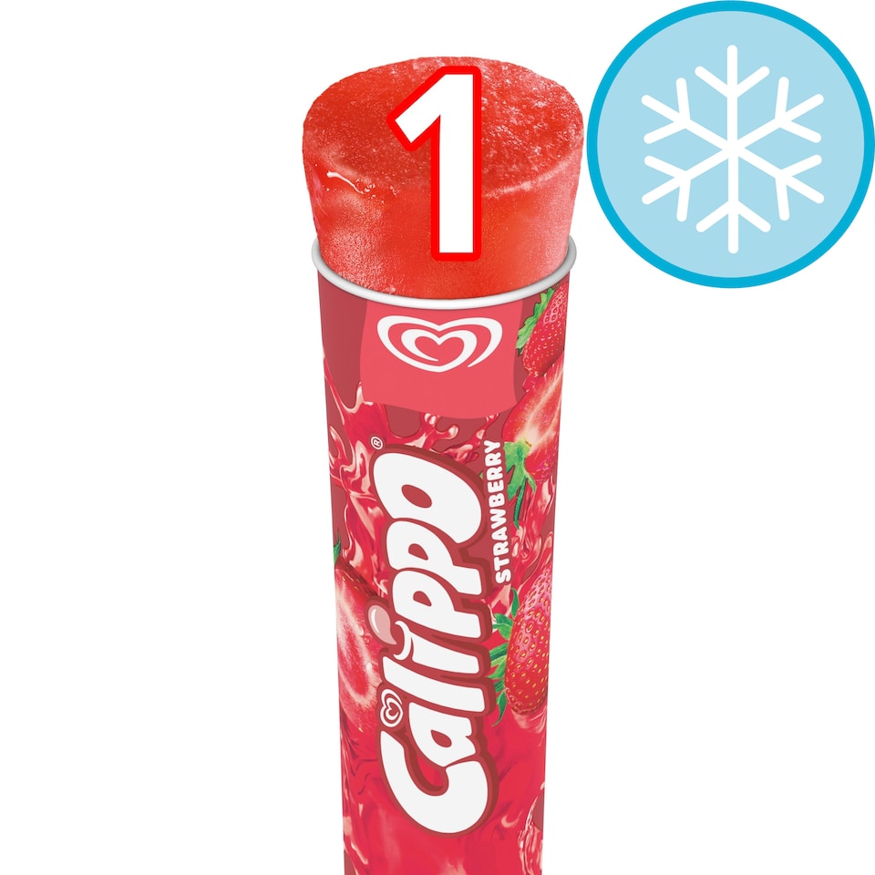 image 1 of Algida Calippo Strawberry 105 Ml