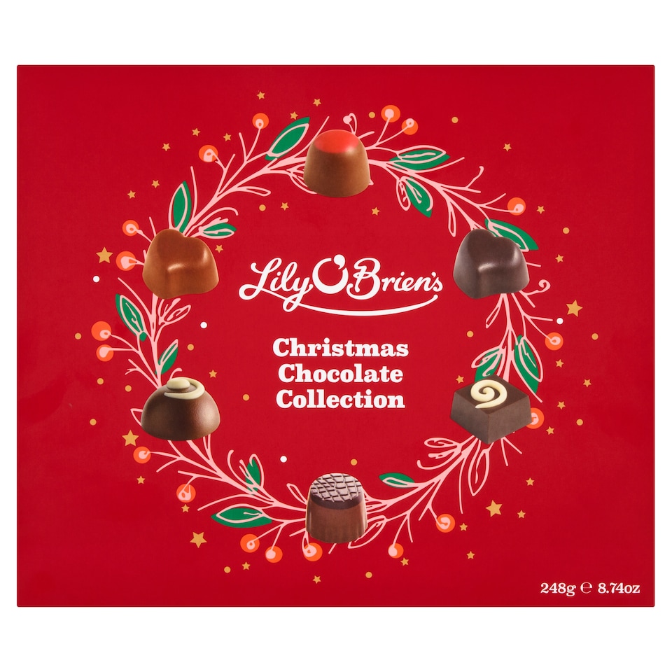 image 1 of Lily O'Brien's Christmas Chocolate Collection 248g