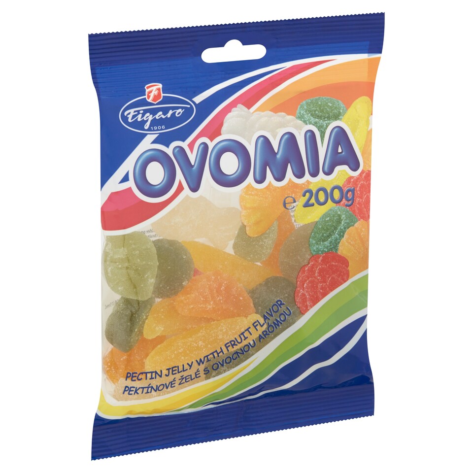 Figaro Ovomia gyümölcs ízű pektin zselé 200 g