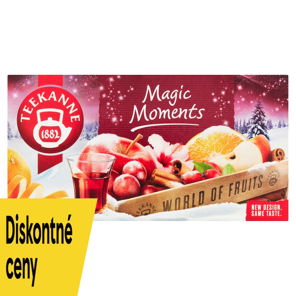 obrázok 1 z TEEKANNE Magic Moments, World of Fruits, 20 vrecúšok, 50 g