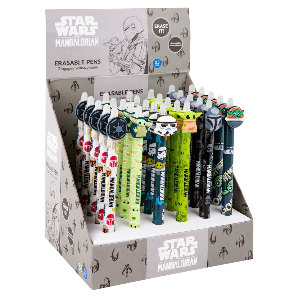 Obrázek 1 pro produkt Star Wars Mandalorian mazatelné pero