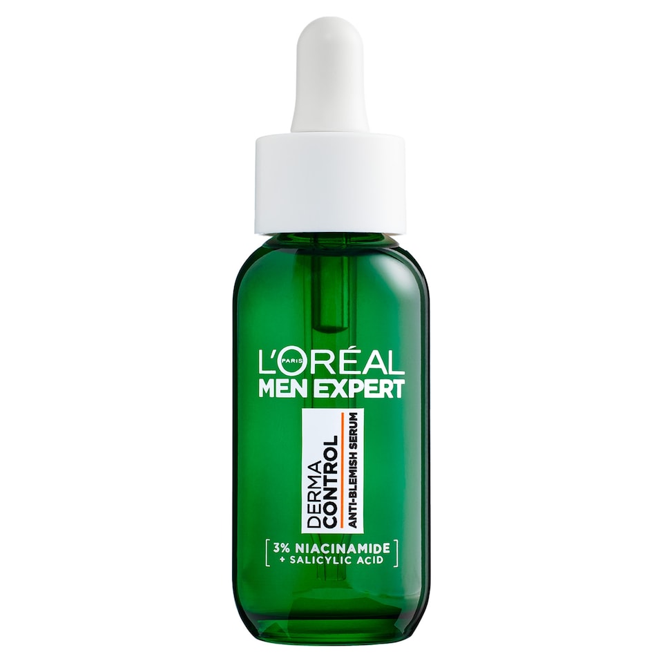 image 1 of L'Oreal Men Expert Derma Control Niacinamide Anti-Blemish Serum 30ml