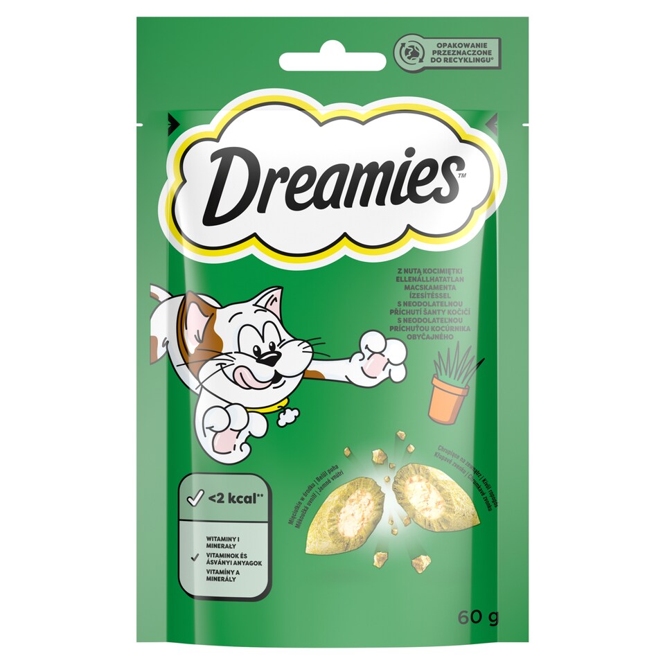 Dreamies S neodolatelnou příchutí šanty kočičí 60g