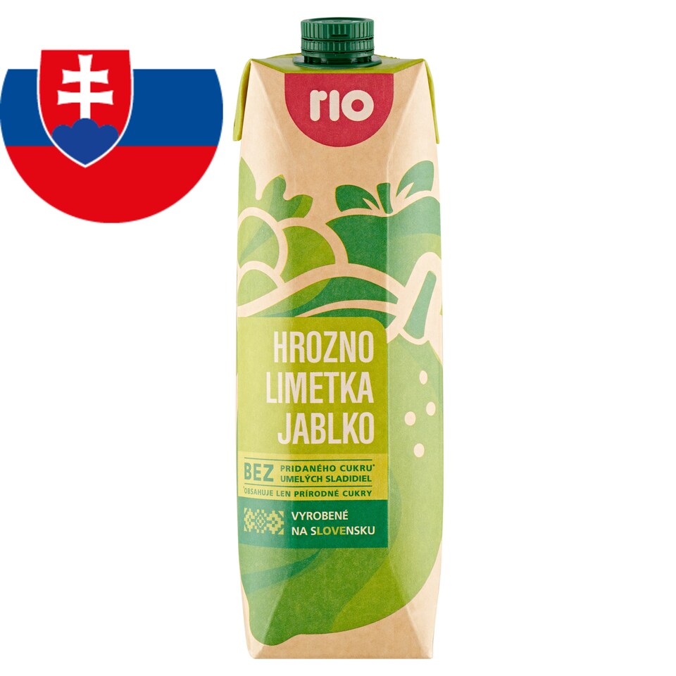 obrázok 1 z Rio Hrozno limetka jablko 1 l