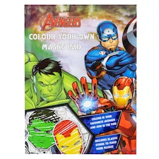 Avengers Colour Your Own Masks