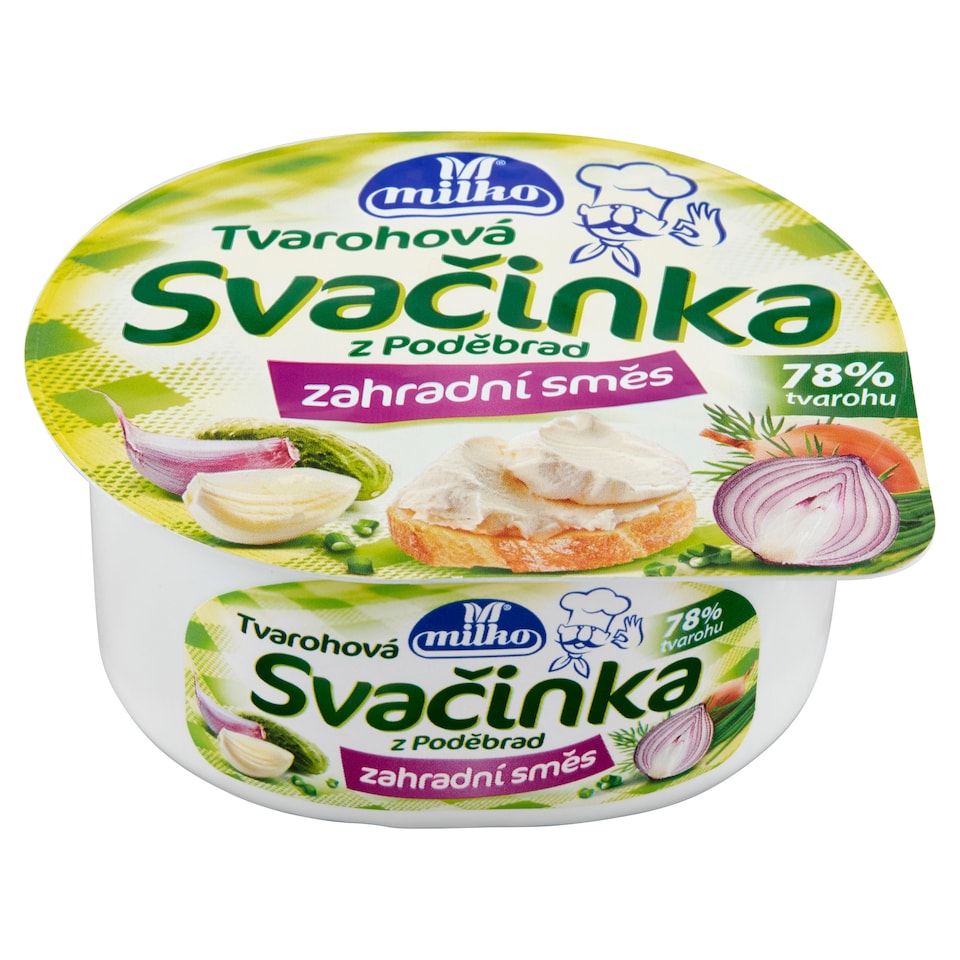 Obrázek 1 pro produkt  Milko Tvarohová svačinka zahradní směs 140g