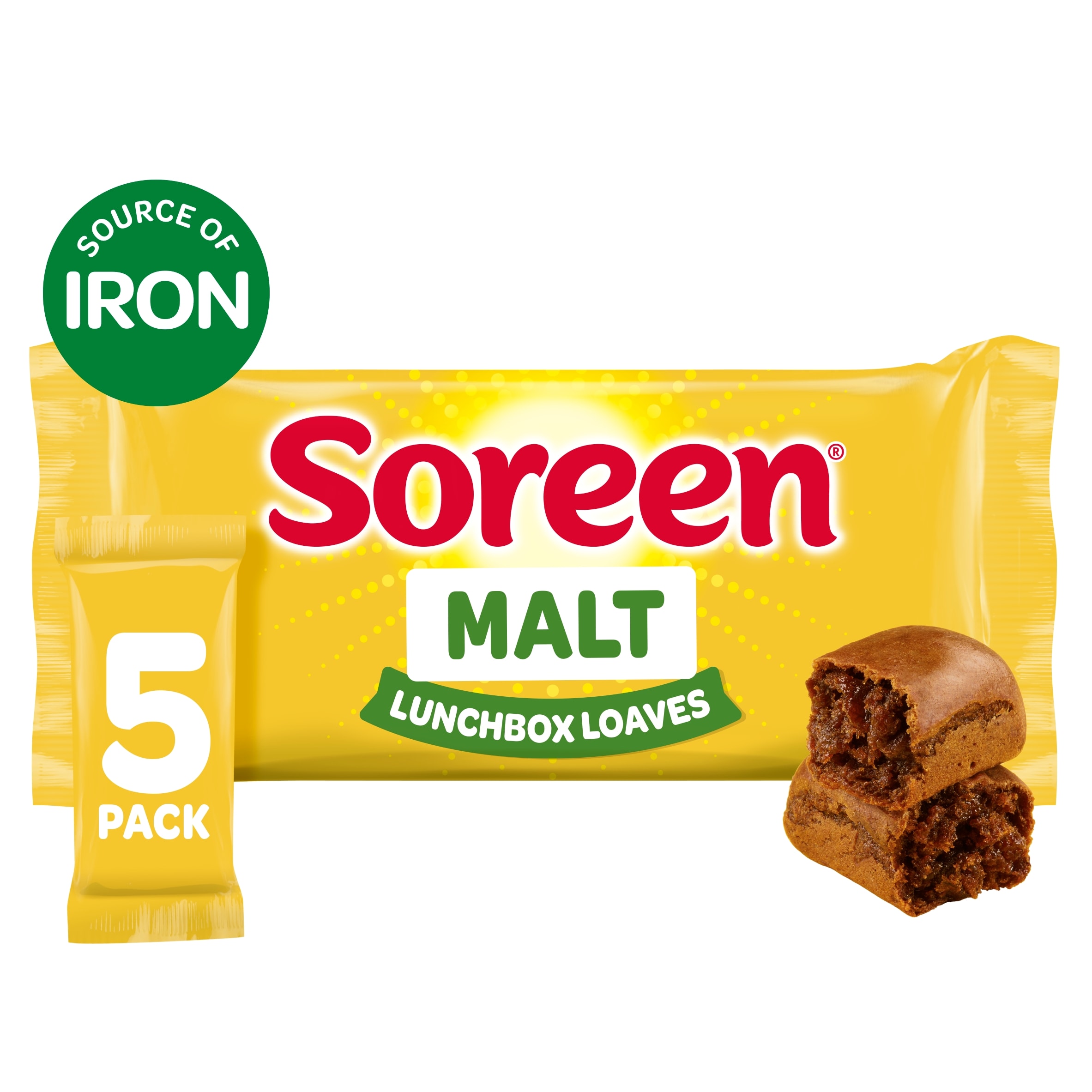 Soreen Malt Lunchbox Loaves 5 Pack