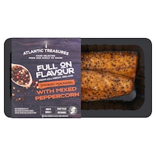  Atlantic Treasures Smoked Mackerel with Mixed Peppercorn 170g
