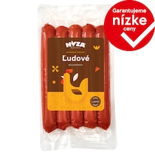 Hyza Ľudové kuracie párky 300 g