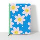 image 2 of Paperchase Retro Doodle A5 Fabric Notebook