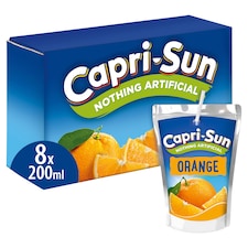 Capri Sun Orange Juice Drink 8 X 200Ml
