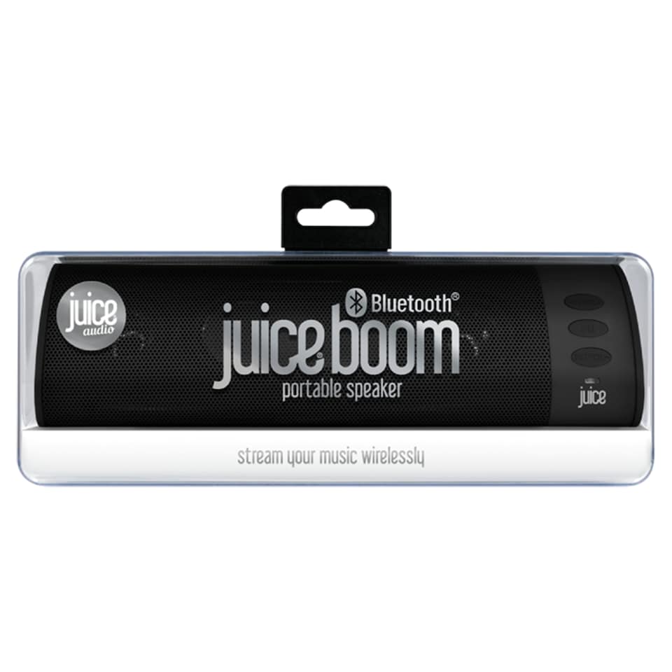 Juice Boom Bluetooth Speaker Black