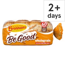 Brennans Be Good Wholegrain High Fibre Low Calorie Bread 600g