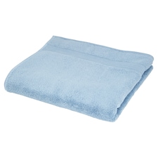 Tesco Powder Blu Supersoft Cotton Bath Towel