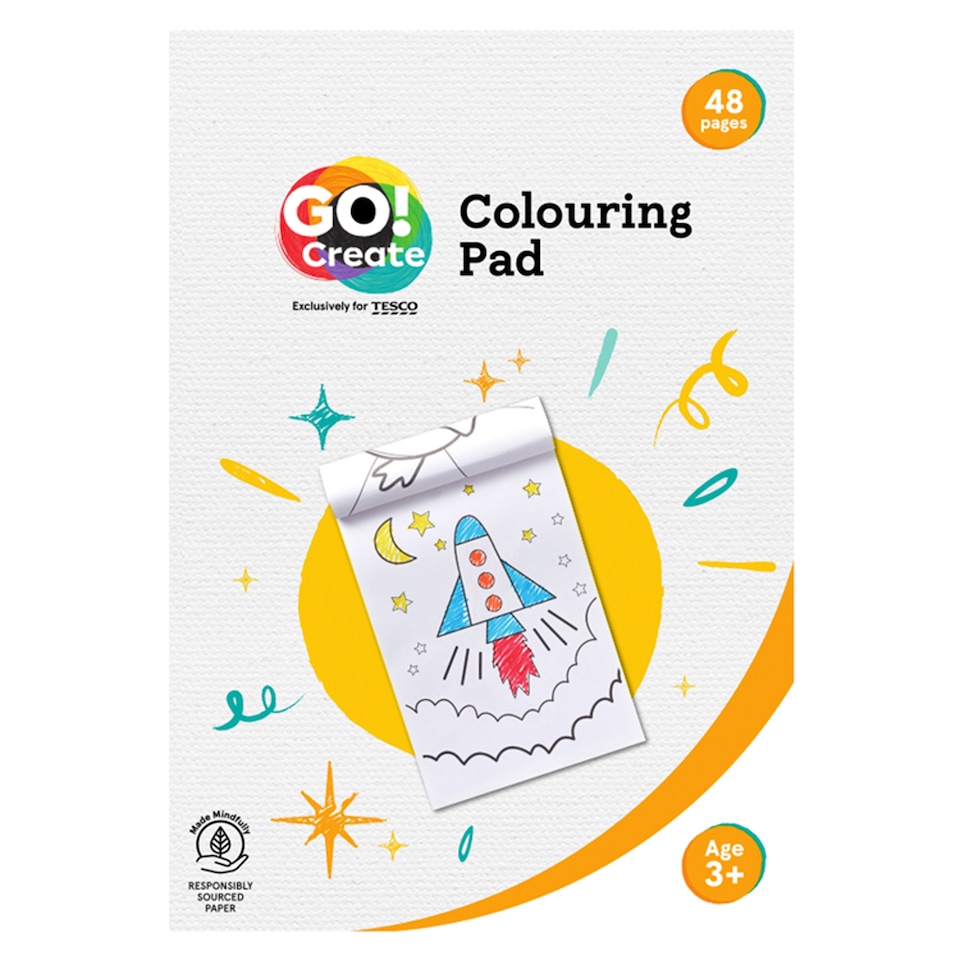 Go Create Colouring Pad A5
