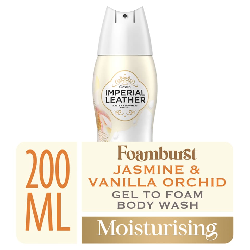 image 1 of Imperial Leather Jasmine & Vanilla Foamburst 200Ml
