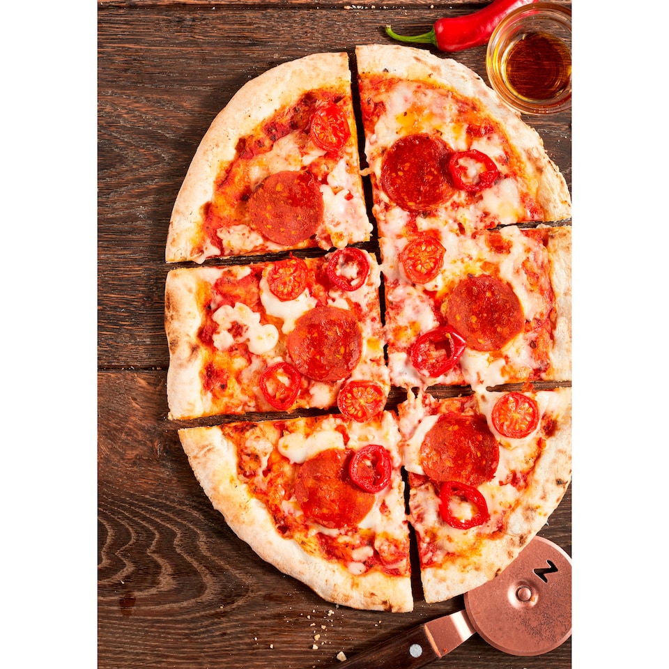 image 1 of Zizzi Vegan Jackfruit Pepperoni Pizza 400G