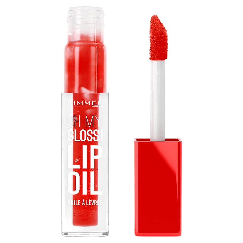 Rimmel Oh My Gloss! Lip Oil 004 Vivid Red 4.5ml
