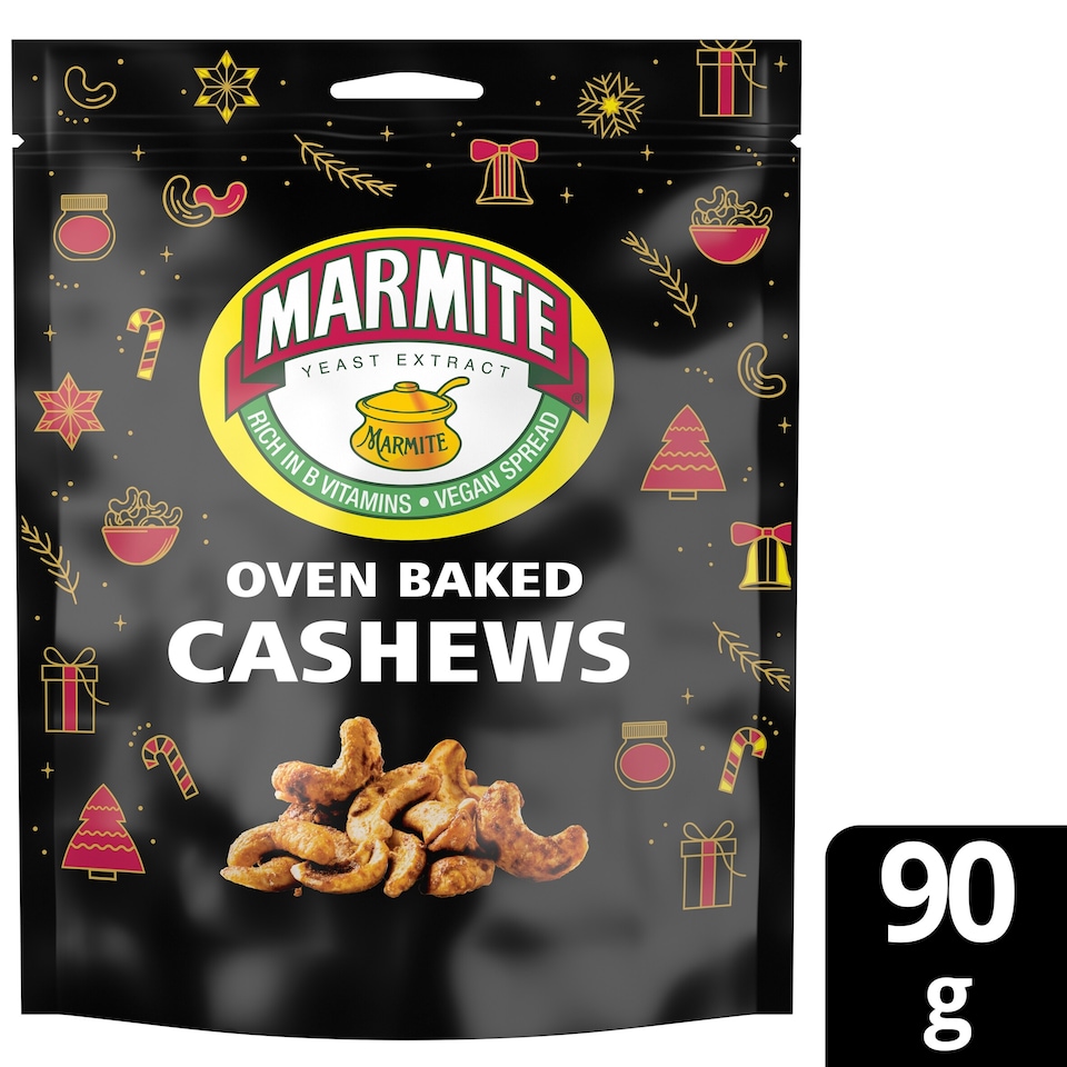 image 1 of Marmite Oven Baked Cashews 90G