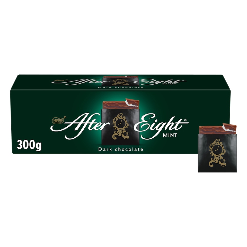 image 1 of After Eight Dark Mint Chocolate Box 300g