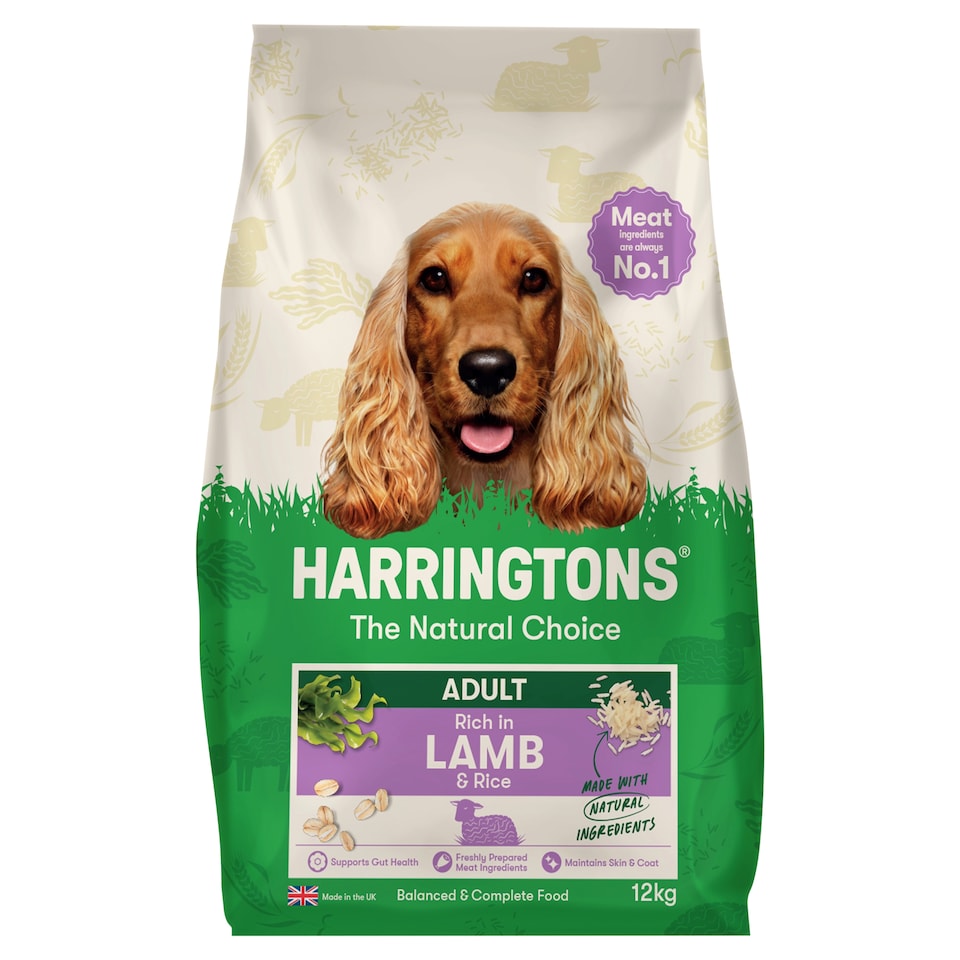 image 1 of Harringtons Adult Dry Dog Food - Lamb 12kg