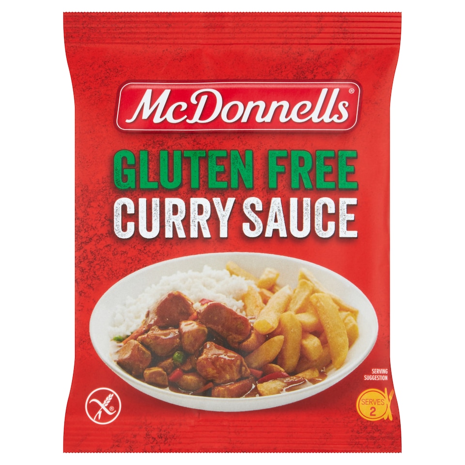 Mc Donnells Gluten Free Curry Sauce 50G Sachet