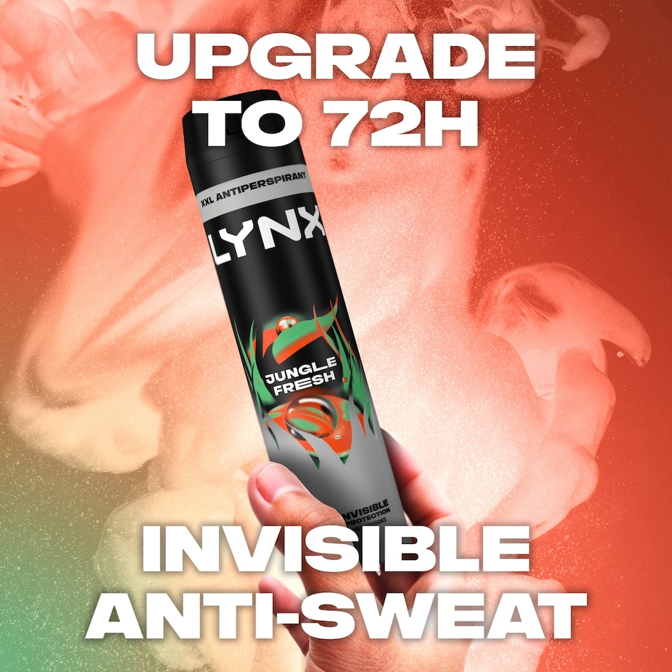 image 1 of Lynx Jungle Fresh 72h Antiperspirant Deodorant for Men 250ml